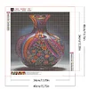 Diamond Painting-5D Full Round Drill Painted Vase(40*40 CM)