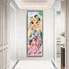 Disney Princess-11CT Stamped Cross Stitch 30*90cm/11.81*35.43in (Big Size) tapestrymarket
