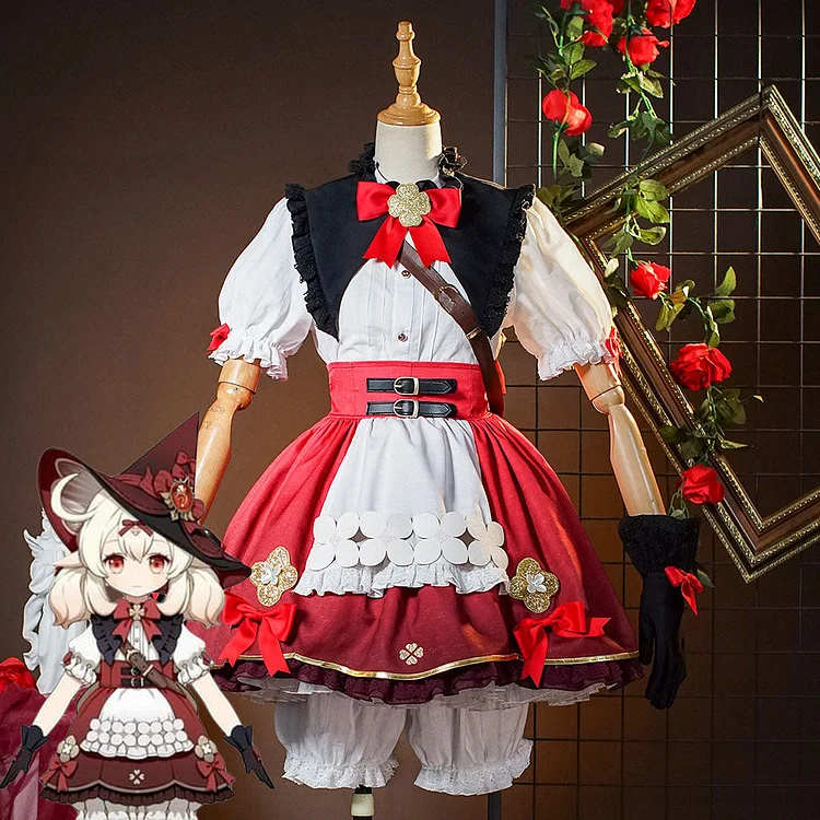 Genshin Impact Klee New Skin Premium Edition Cosplay Costume