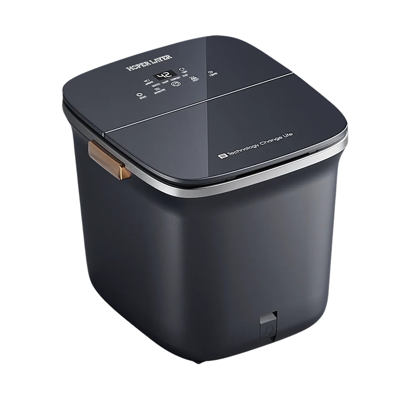 Hoper Layer 按摩足浴器 按摩气囊全自动加热恒温足浴器家用过小腿洗脚盆