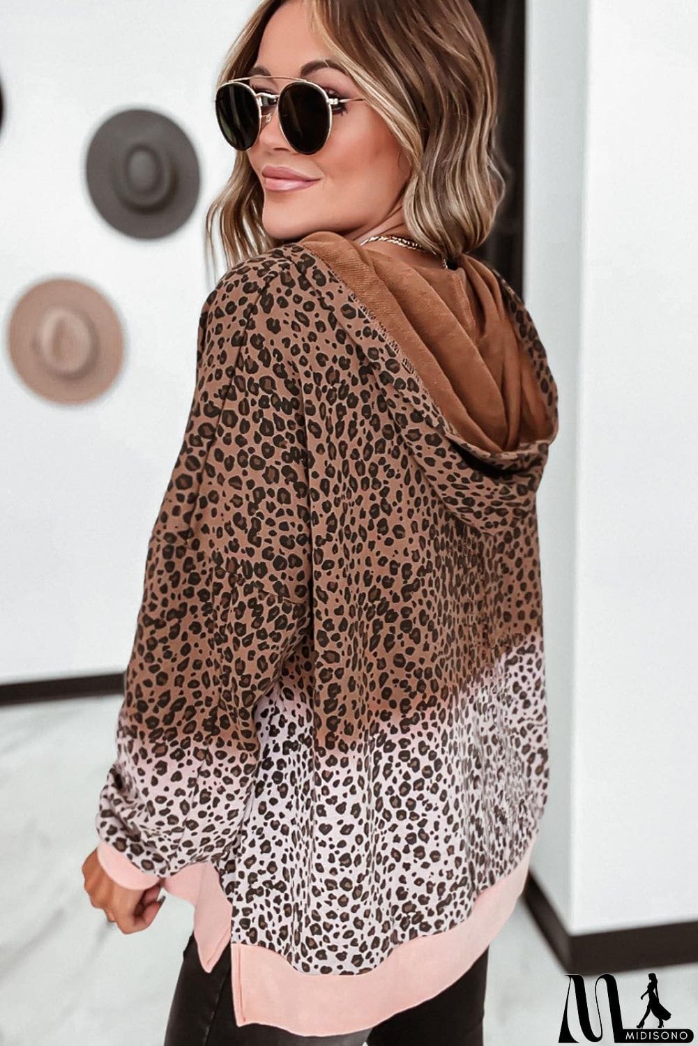 MidiSono - Half Zip Hooded Sweatshirt