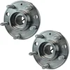 TRQ 2 Piece Front Wheel Bearing & Hub Assembly Set Compatible with 2006-2009 Pontiac Solstice 2007-2010 Saturn Sky