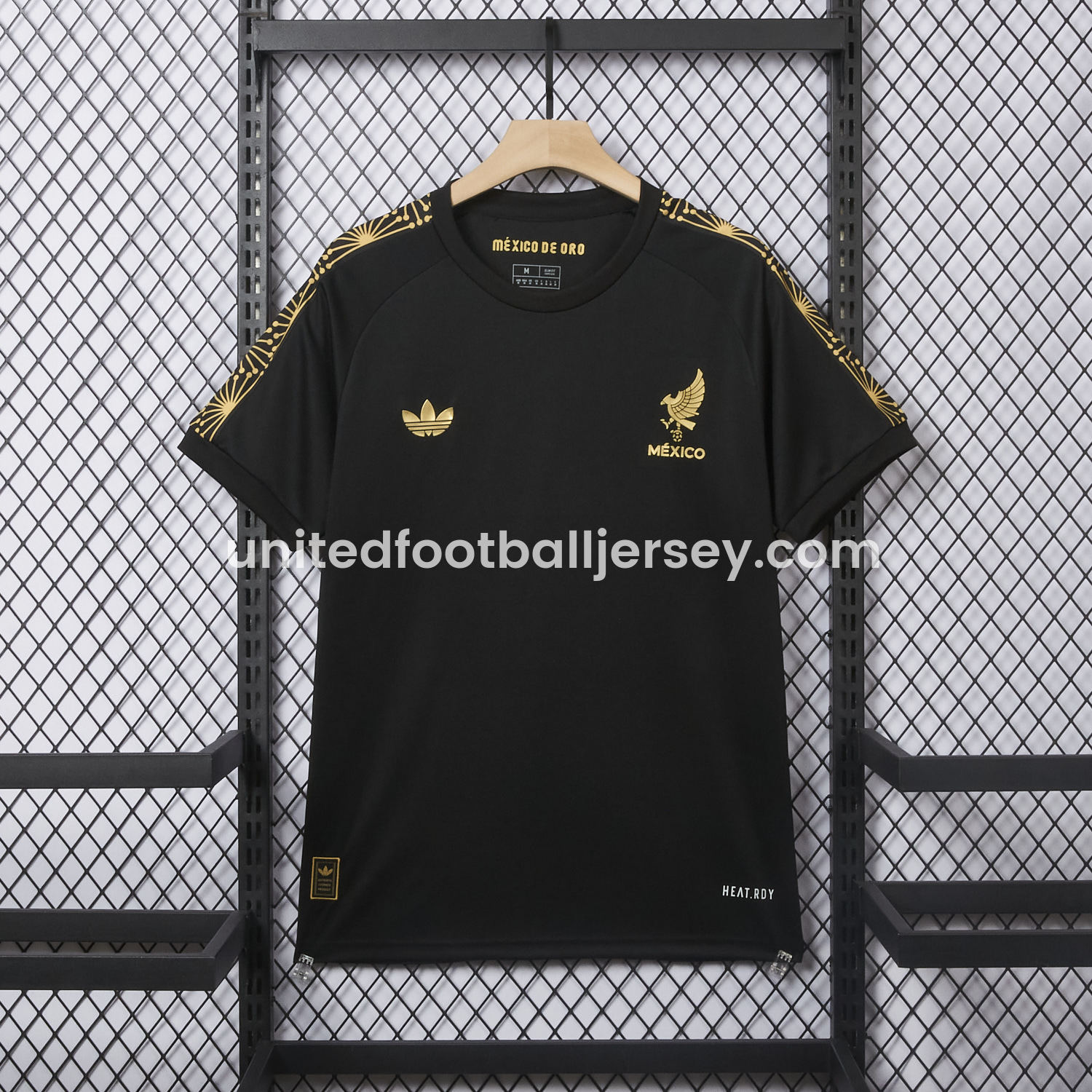 Mexico 2025 Gold Cup Black Training Special Jersey - Fans Version