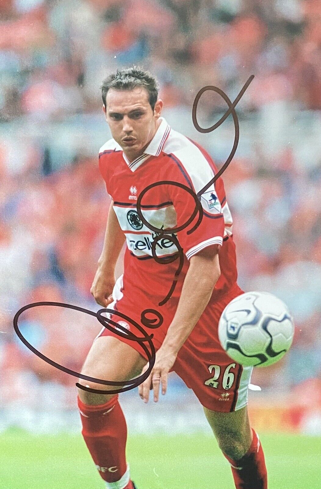 Noel Whelan Genuine Hand Signed Middlesbrough 6X4 Photo Poster painting 3