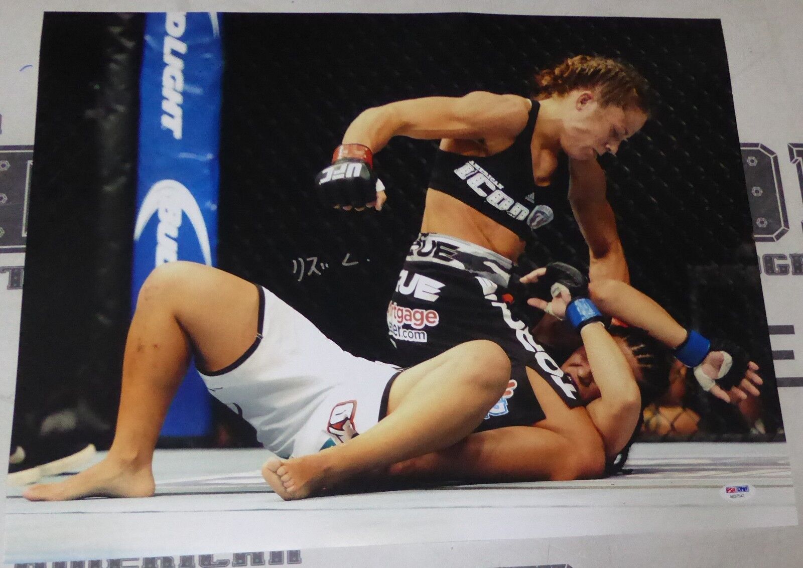 Liz Carmouche Signed UFC on Fox 8 16x20 Photo Poster painting PSA/DNA COA Picture Autograph 157