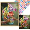 Chameleon- Round/Square AB Drills Diamond Painting(50x65cm)