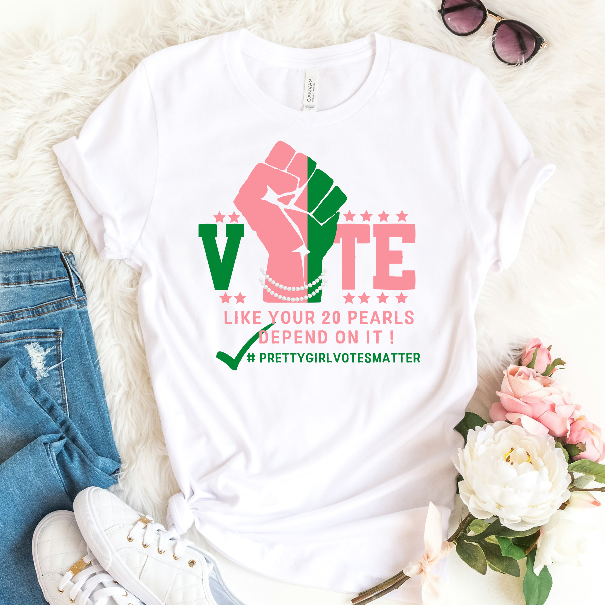 Alpha Kappa Alpha Sorority Vote T-Shirt