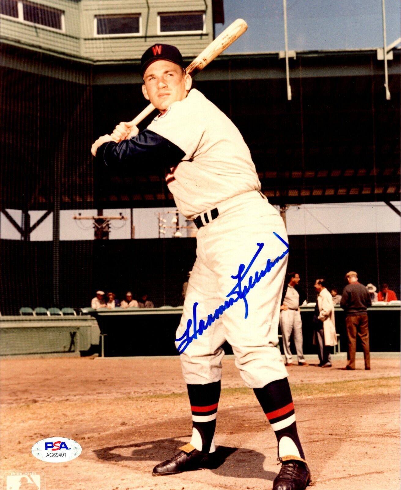 Harmon Killebrew autographed signed 8x10 Photo Poster painting MLB Minnesota Twins PSA COA