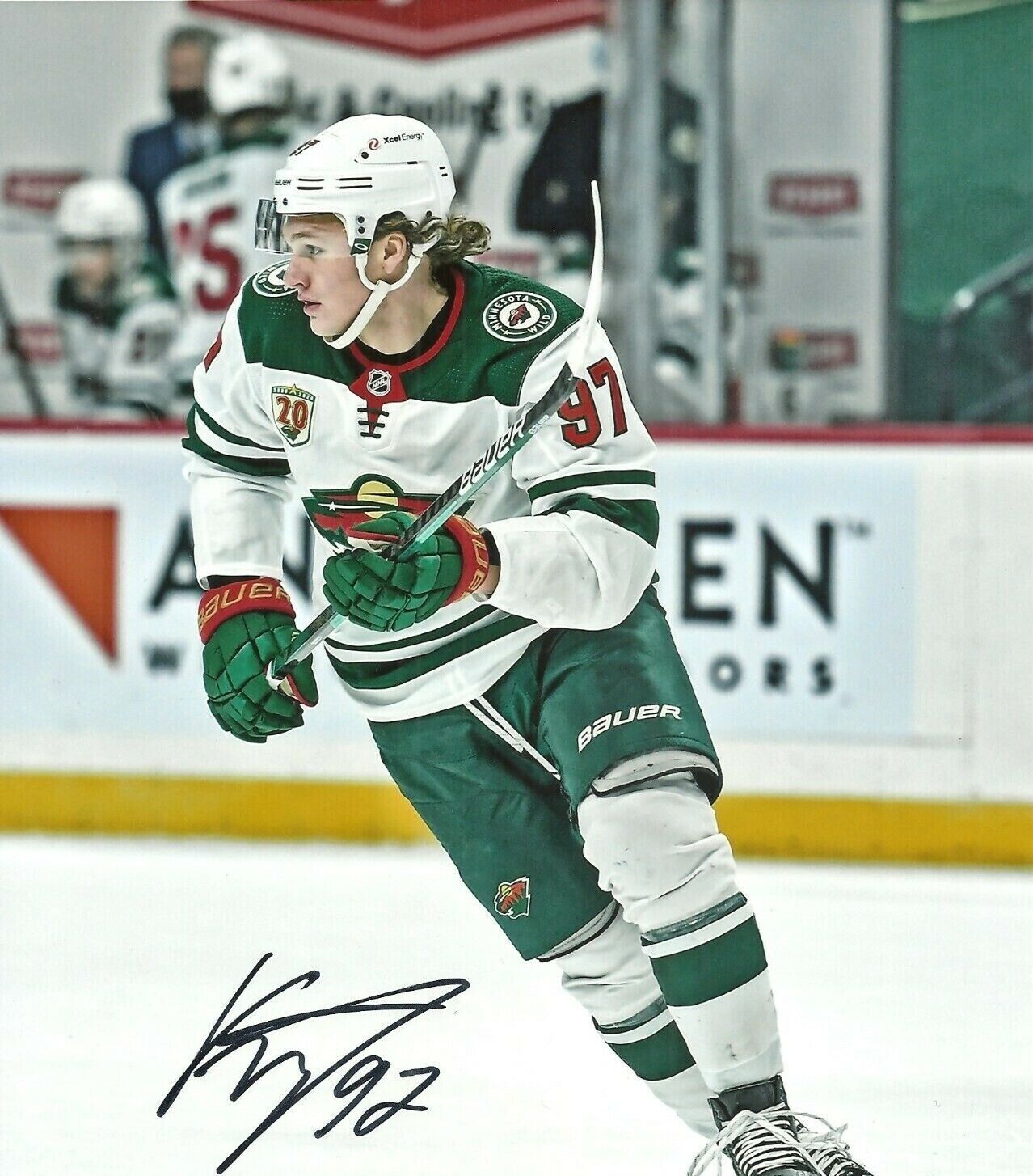 Kirill Kaprizov Autographed Signed 8x10 Photo Poster painting ( Wild ) REPRINT