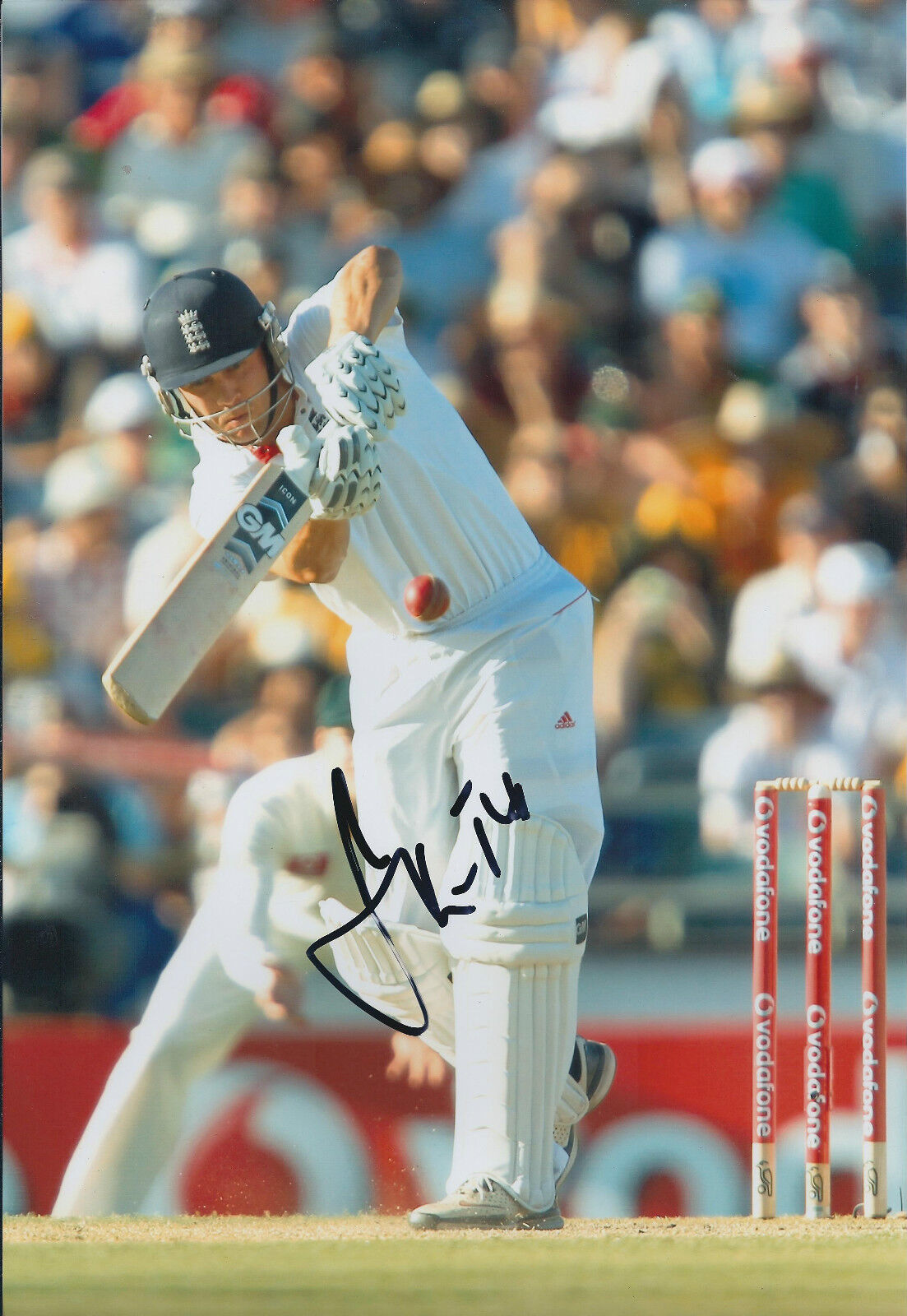 Jonathan TROTT Signed Autograph 12x8 Photo Poster painting AFTAL COA England CRICKET ASHES