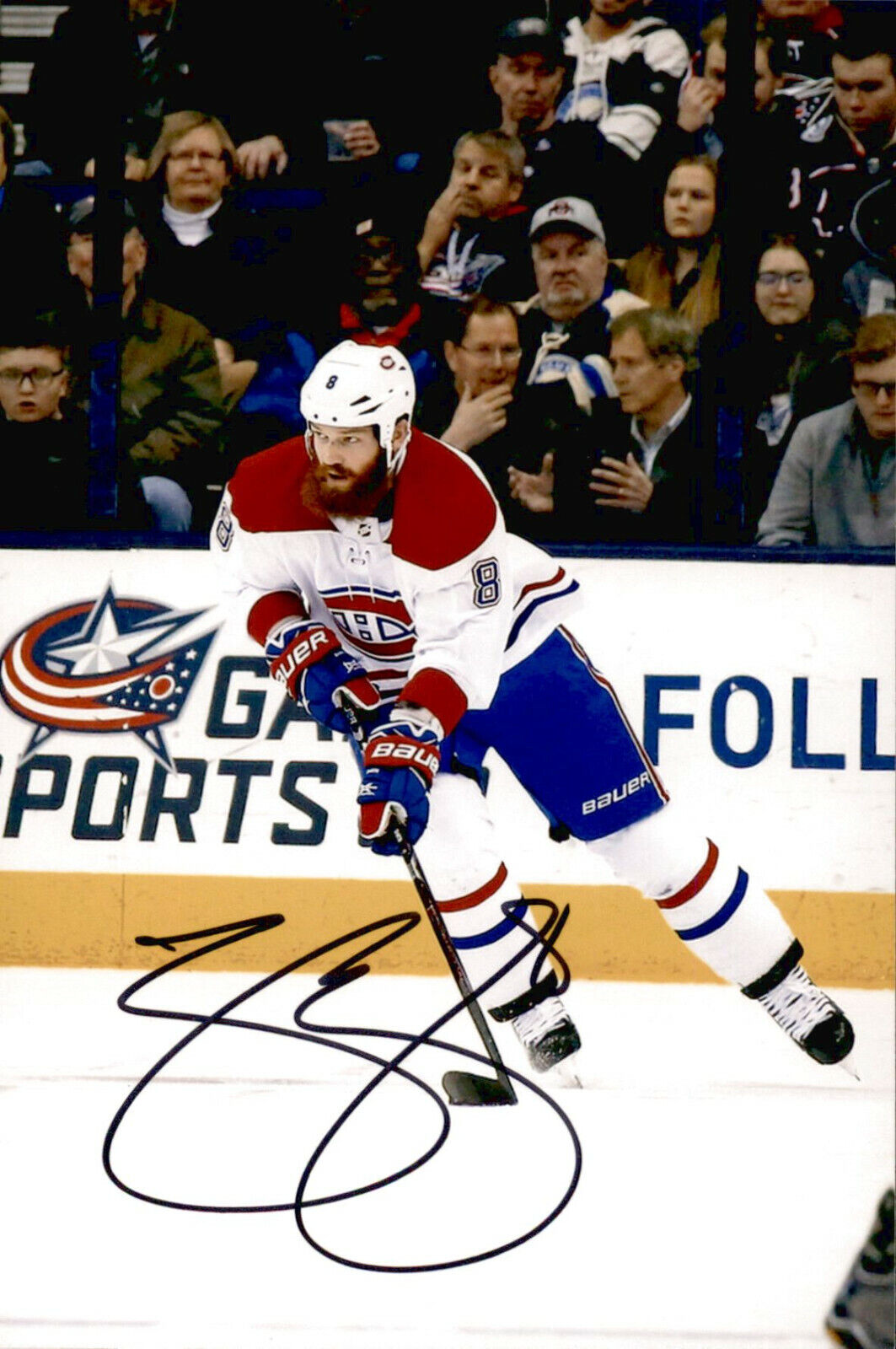 Jordie Benn SIGNED autographed 4x6 Photo Poster painting MONTREAL CANADIENS #7