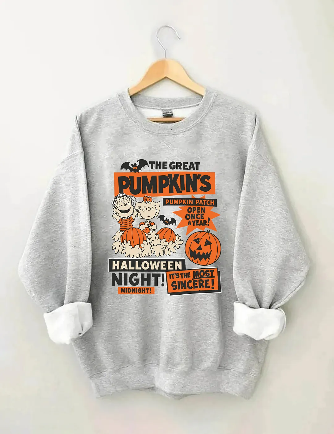 The Great Pumpkin Halloween Night Sweatshirt