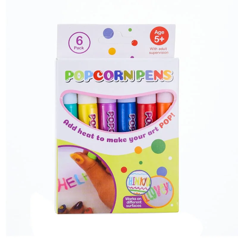 🎁BUY 1  GET 1 FREE🎁DIY Bubble Popcorn Drawing Pens (6 PCs)