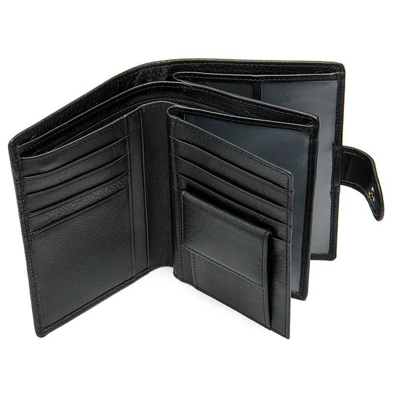 Fashion Antimagnetic Wallet Leather Multifunctional Coin Purse