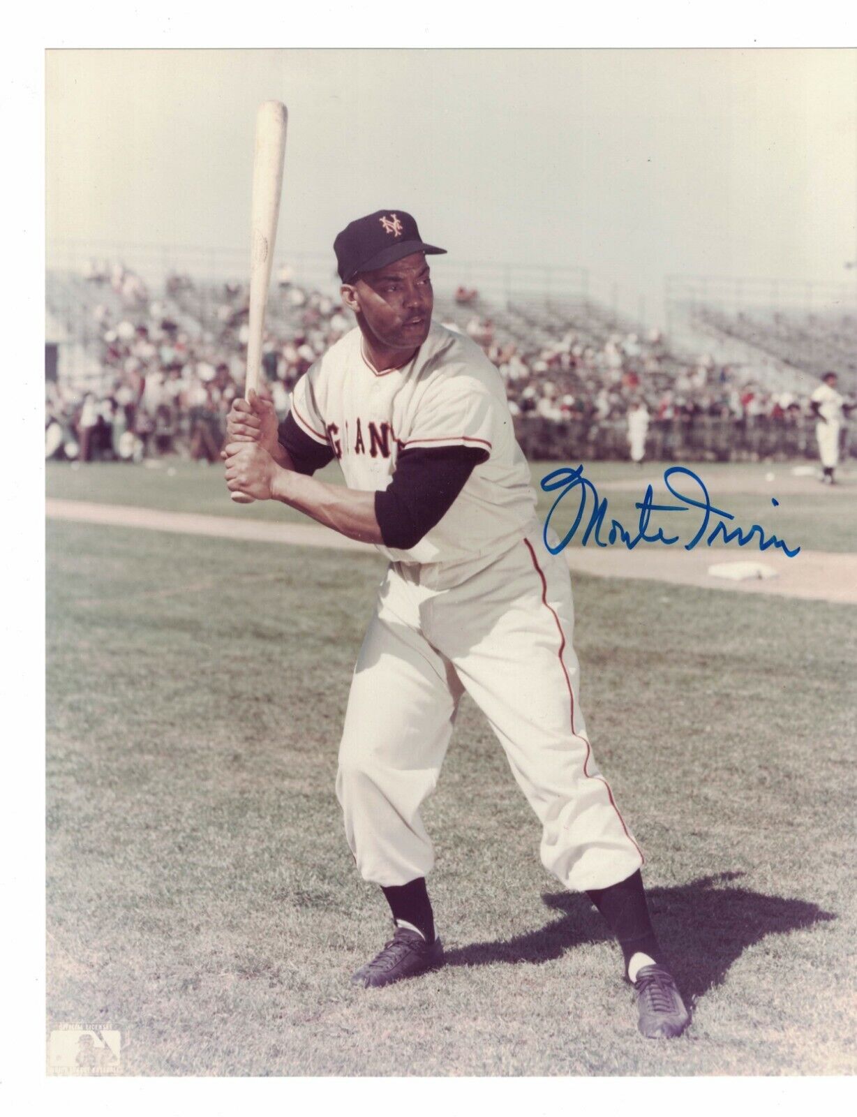 Monte Irvin New York Giants HOF Signed 8 x 10 Photo Poster painting W/Our COA LML4