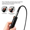 1/4 TRS Female To 3Pin XLR Male Stereo Audio Adapter Lockable Audio Cable Mic Cord Adapter Plug for Mixer Microphone Amplifier