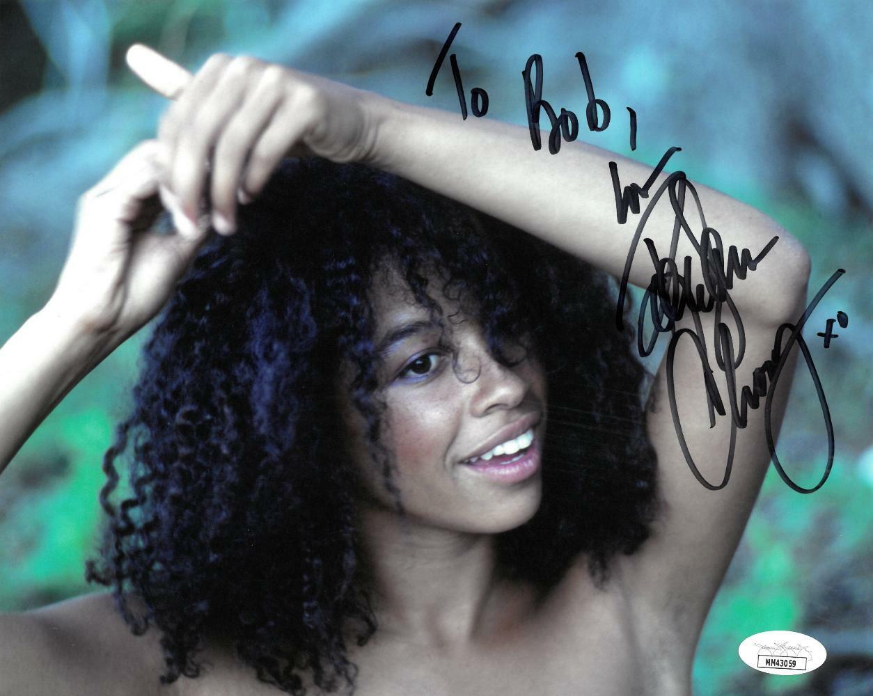 Rae Dawn Chong Signed Authentic Autographed 8x10 Photo Poster painting JSA #MM43059