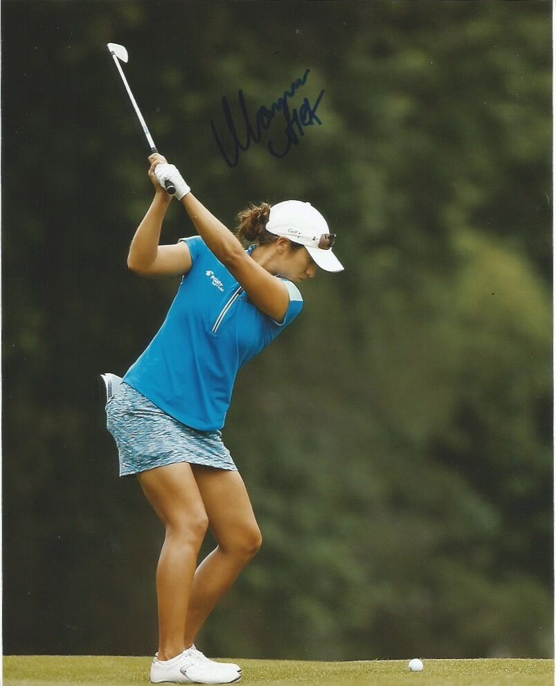 LPGA Marina Alex Autographed Signed 8x10 Photo Poster painting COA EE