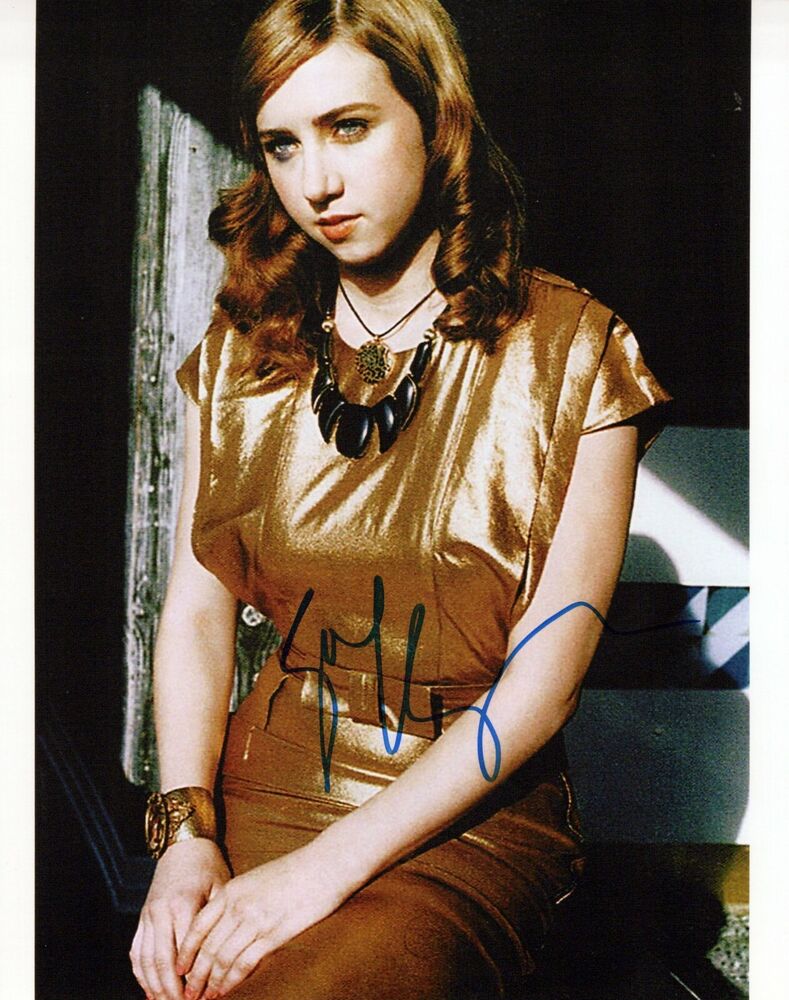 Zoe Kazan glamour shot autographed Photo Poster painting signed 8x10 #1