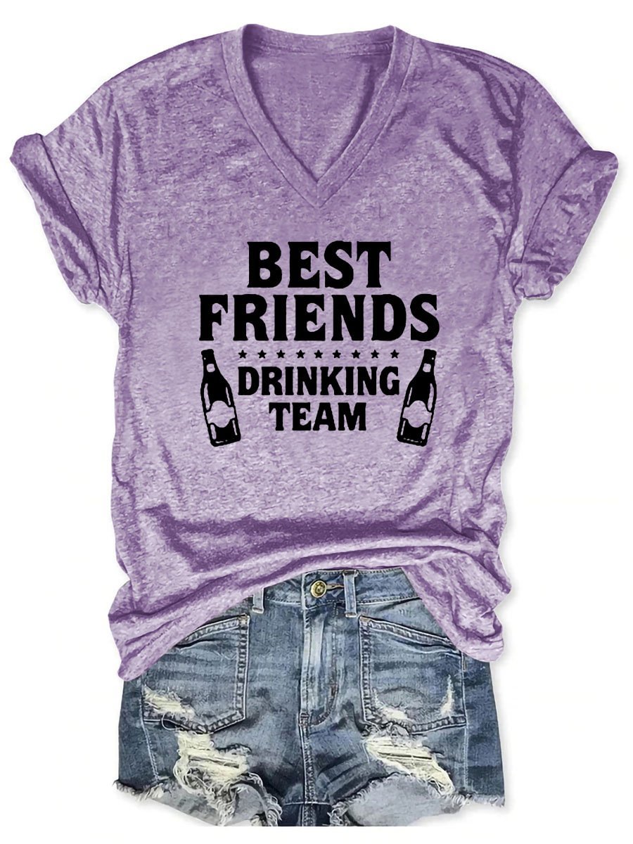 Best Friends Drinking Team Women's T-shirt
