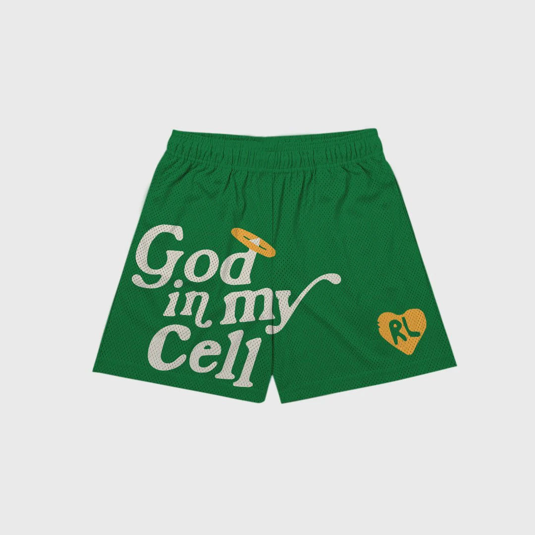 Sopula God In My Cell Mesh Shorts - SOPULA