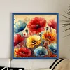 Poppy-11CT Stamped Cross Stitch 40*40cm/15.75*15.75in