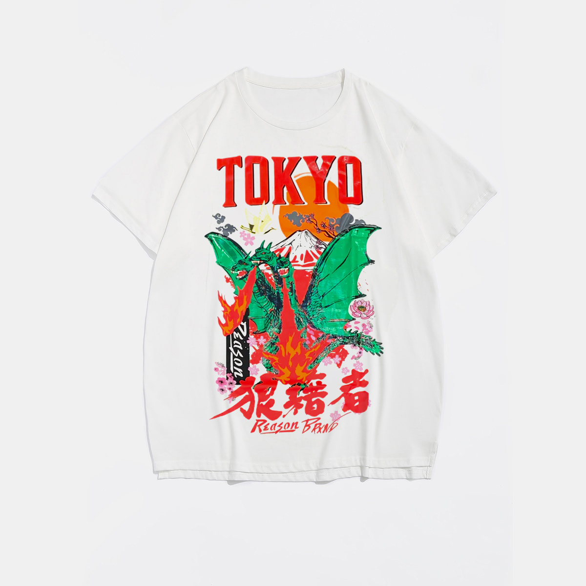 Plus Size White Tokyo T-Shirt