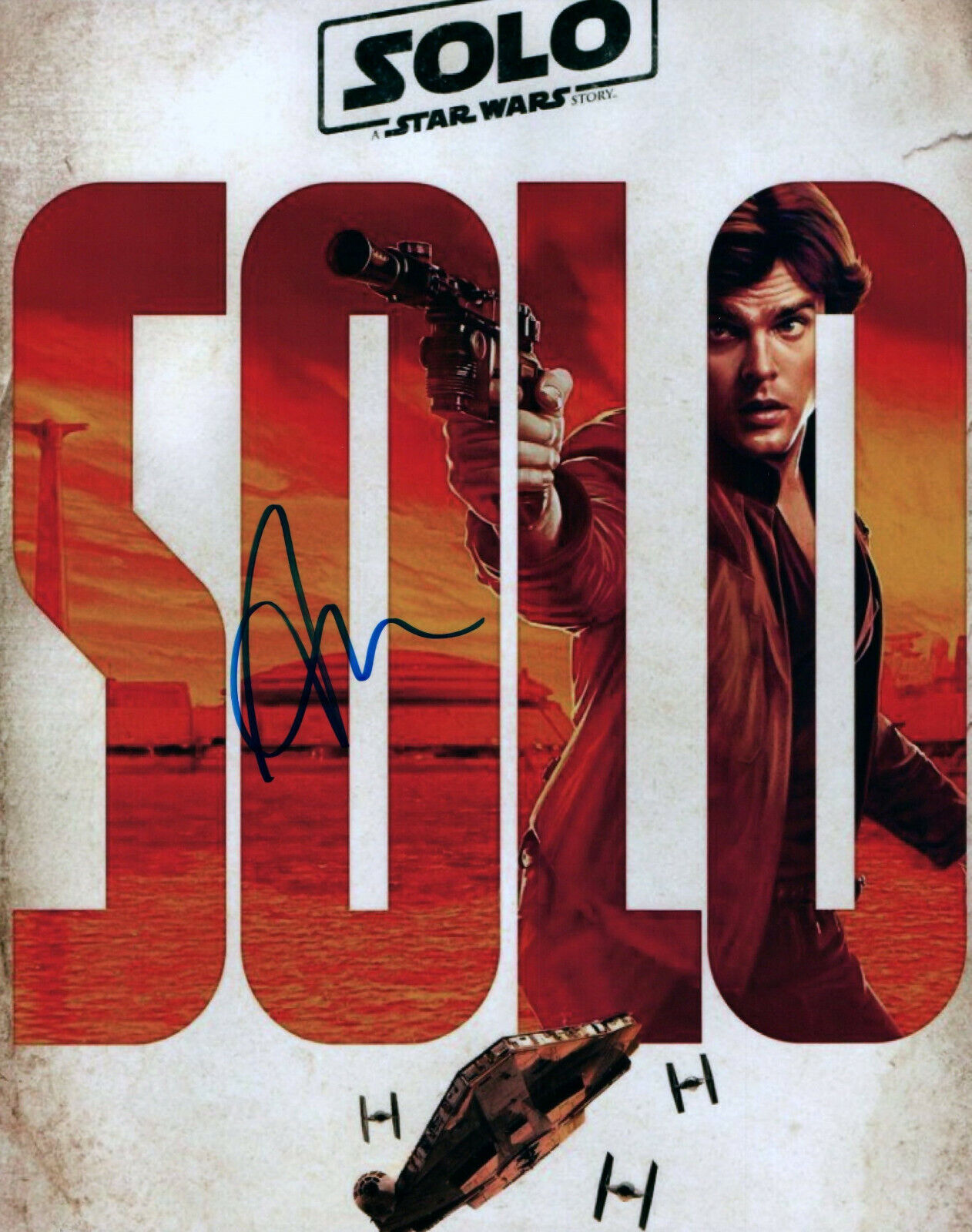 Alden Ehrenreich signed 8x10 Picture Photo Poster painting autographed and COA