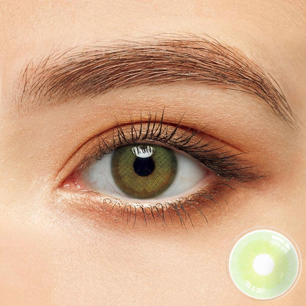 Mirage Green Contact Lenses