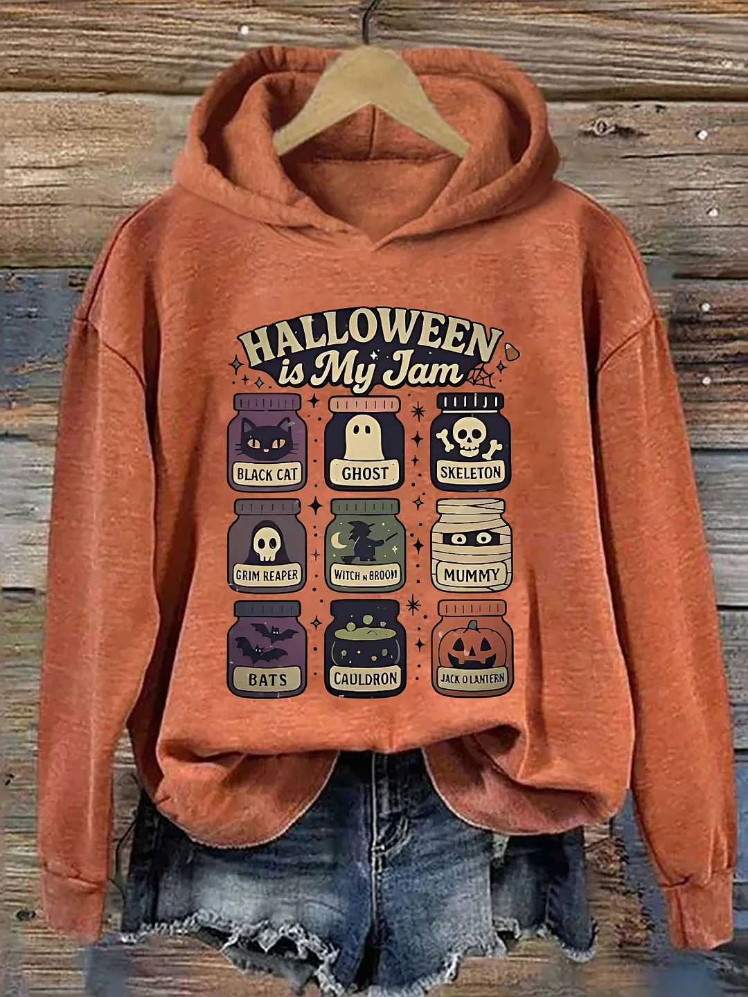 Halloween Jam Jars Hoodie