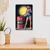 Huile MOTUL - Panneaux en &eacute;tain m&eacute;tallique(30*40cm)