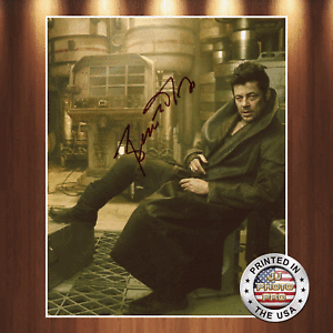 Benicio Del Toro Autographed Signed 8x10 High Quality Premium Photo Poster painting REPRINT