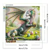 Diamond Painting-DIY Full Round Drill Dragon(40*40 CM)