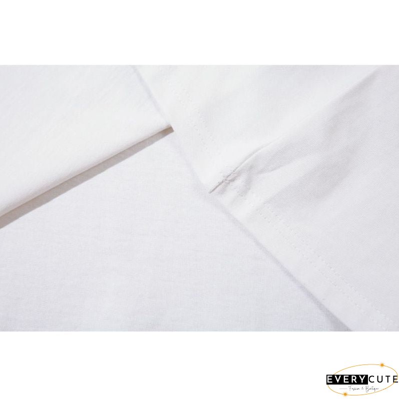 Spider Denim Patch Embroidered Lapel Tee