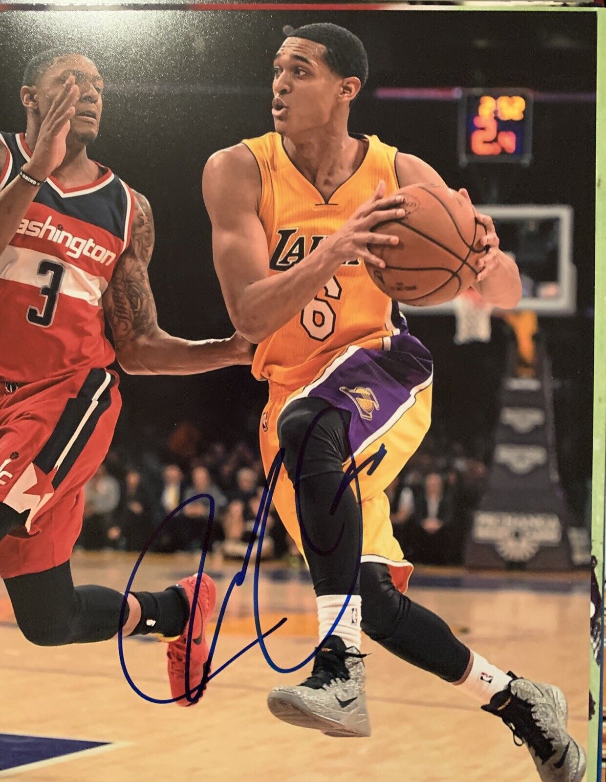 jordan clarkson Signed Auto 8x10 Photo Poster painting Pic