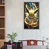 Pokemon Eevee - runder Bohrer Diamond Painting - 30*55cm