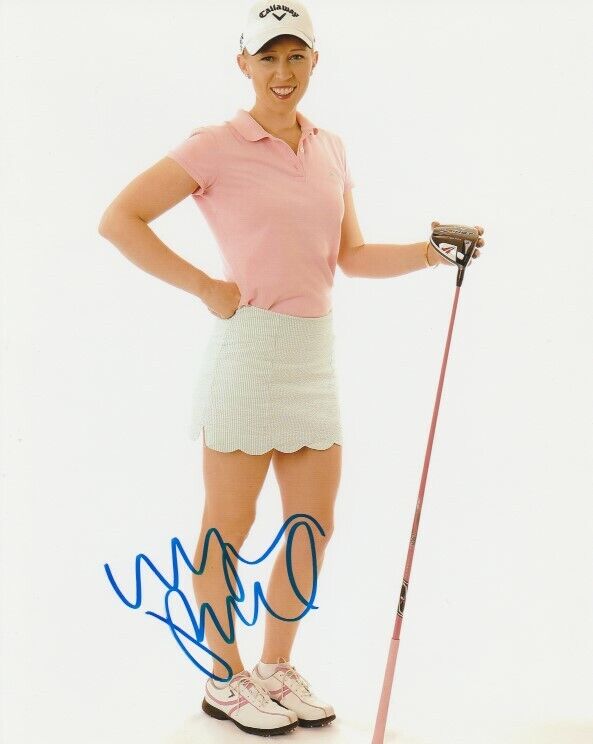 MORGAN PRESSEL SIGNED LPGA GOLF 8x10 Photo Poster painting #3 Autograph PROOF