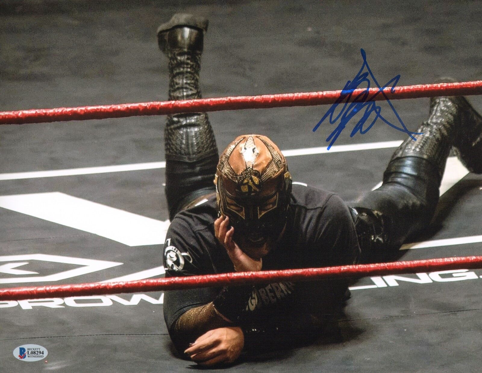 Bushi Signed 11x14 Photo Poster painting BAS Beckett COA New Japan Pro Wrestling Autograph LIJ A