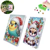 2pcs DIY 5d Diamond Painting Acryl Schmuckschatulle Kit f&uuml;r Geschenk (Weihnachtstier)