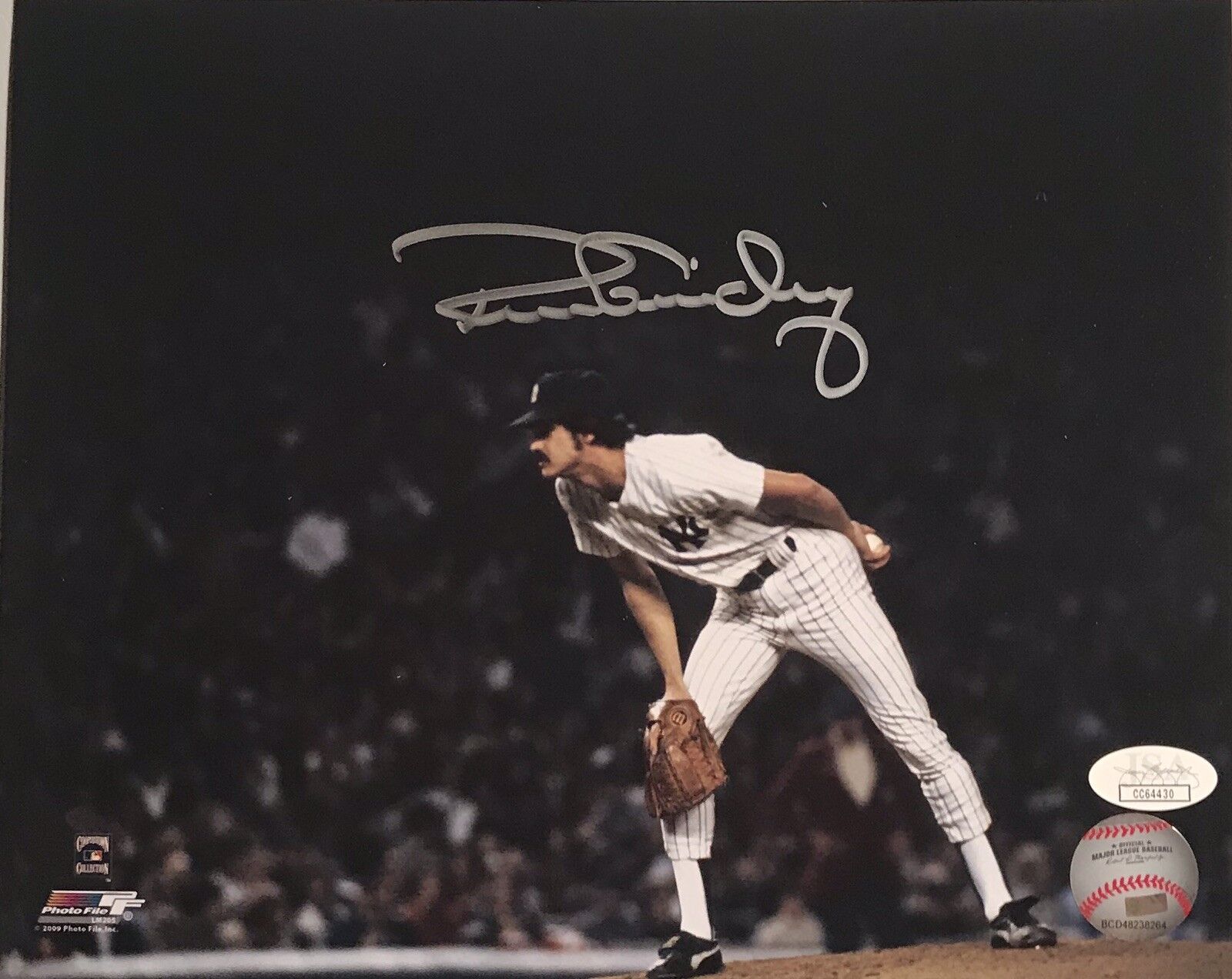 Ron Guidry New York Yankees Pose #2 Autographed 8x10 Photo Poster painting w/ JSA COA