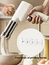 Automatic Noodle Maker 5 Molds USB Charging Small Pasta Maker for Homemade Pasta