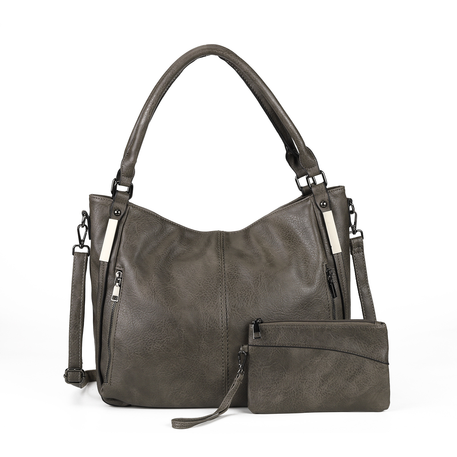 Premium Textured Ladies One-Shoulder Tote