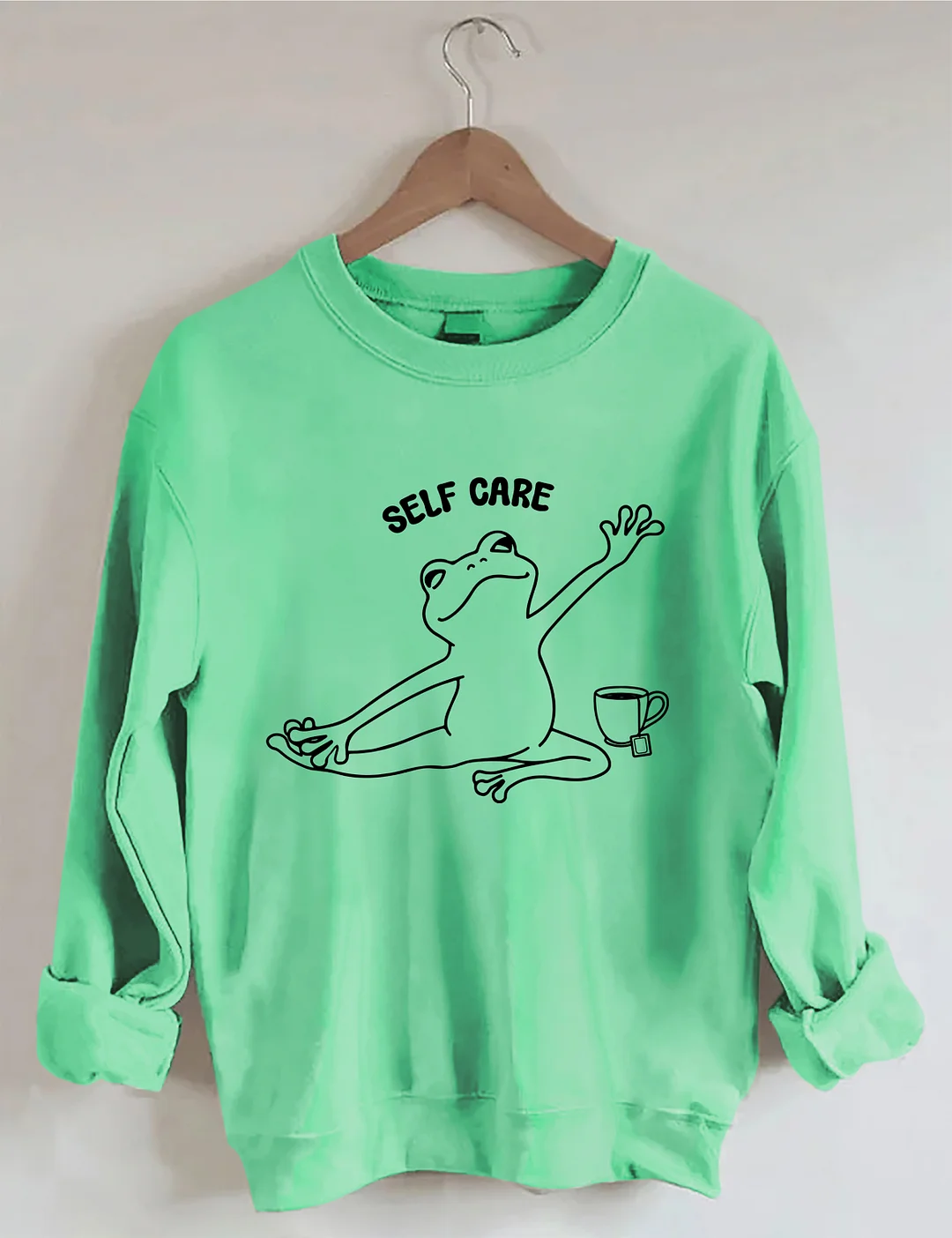 Frog Self Care Sweatshirt