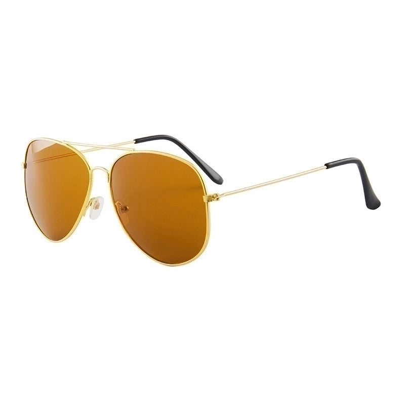 Retro Cool Style Gradient Color Pc Square Clips Men’s Sunglasses