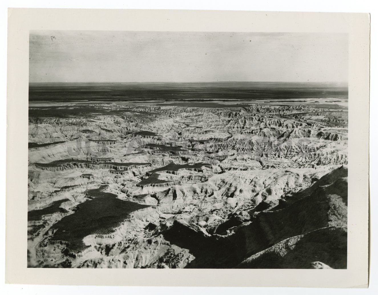 Nebraska History - Vintage 7x8 Publication Photo Poster paintinggraph - Bad Lands