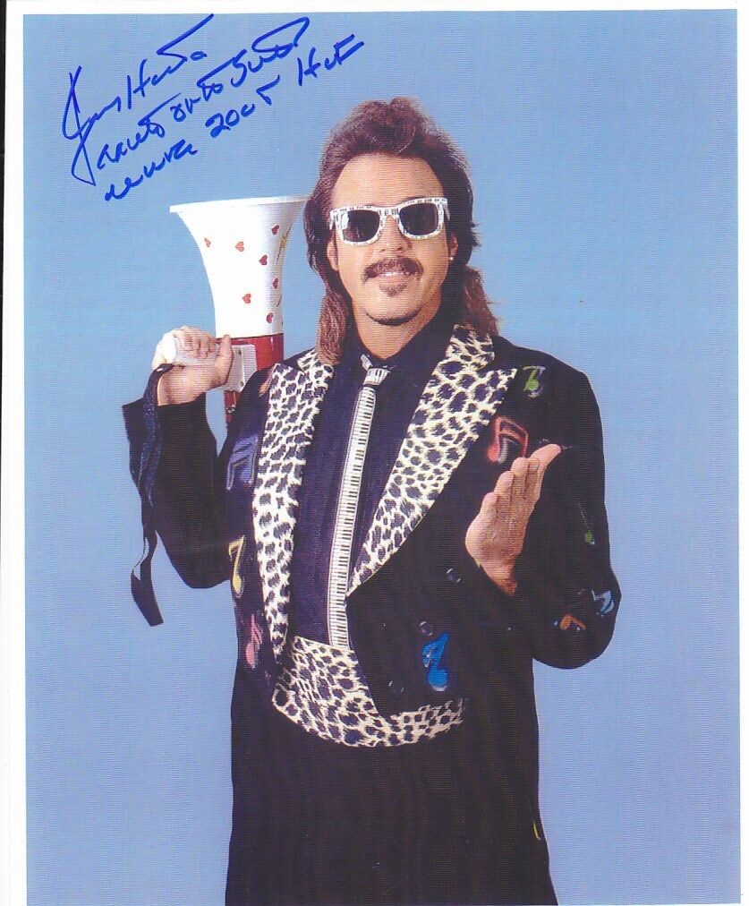 Jimmy Hart - Wrestling manager signed Photo Poster painting