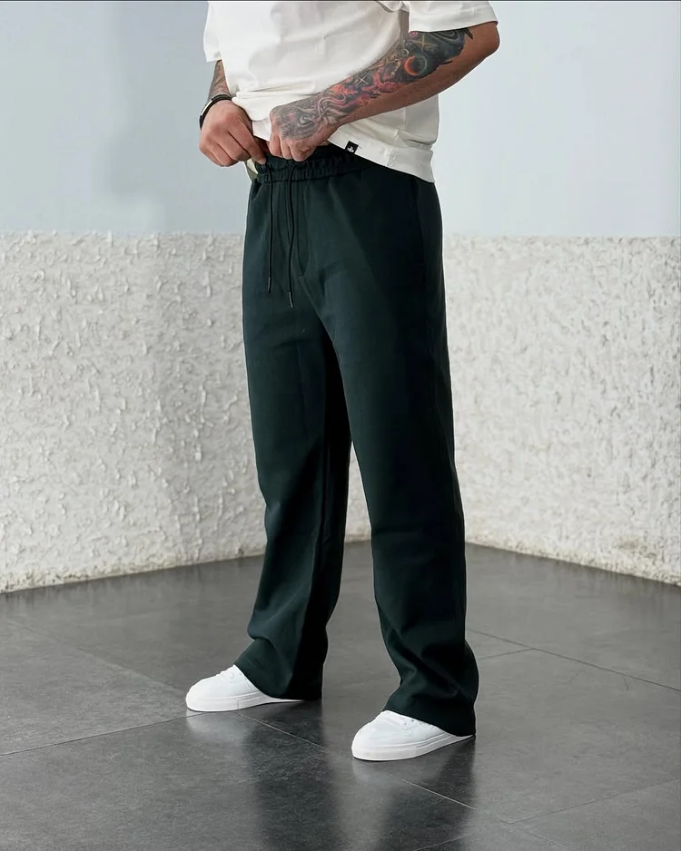 Lace-up Men's Casual Pants