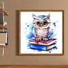 Owl - 18CT Stamped Cross Stitch 25*25cm/9.84*9.84in