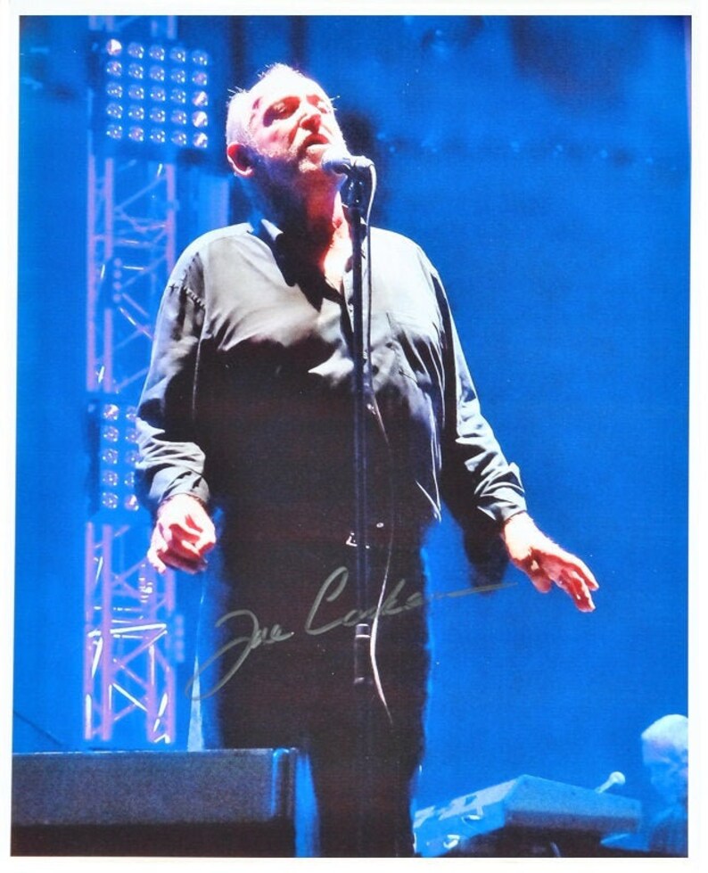 JOE COCKER SIGNED Autographed Photo Poster painting wcoa