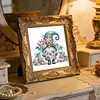 Sea Goblin Special Shaped 5D DIY Partial Drill Diamonds Dots Gem Art Kits 11.81 X11.81inch Diamond Dots Paintings Diamonds Paintings Gem Art for Adults Beginners Home Decor